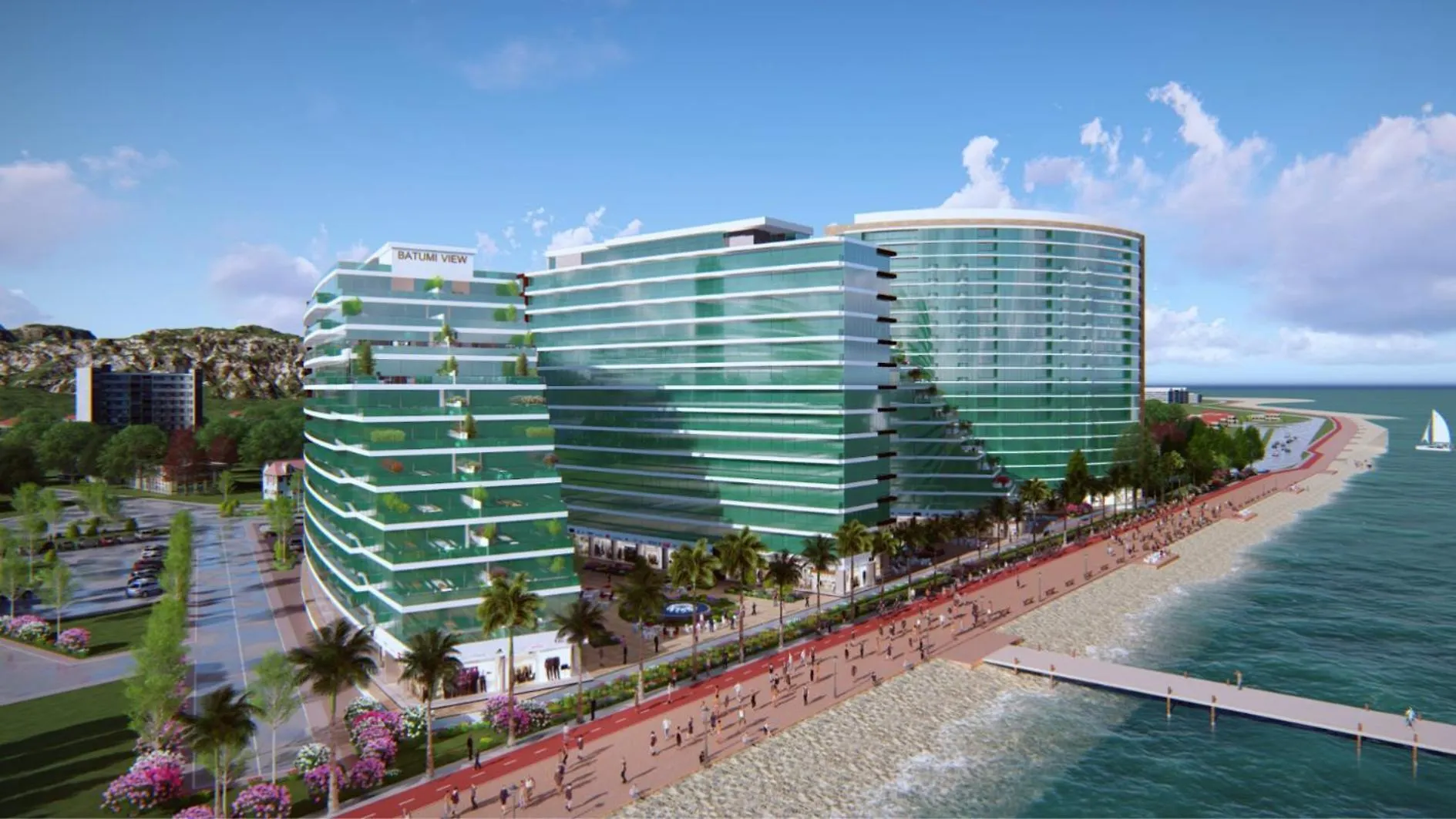 Apartments On The Seacoast, Batumi View